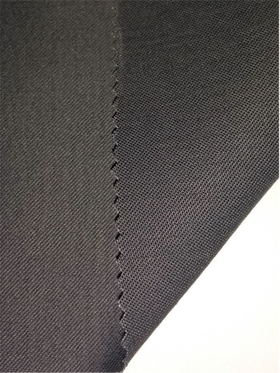 XX-FSSY/YULG  C/N 88/12 FR HRC anti-static satin fabric 16S*10S 350GSM 側面照
